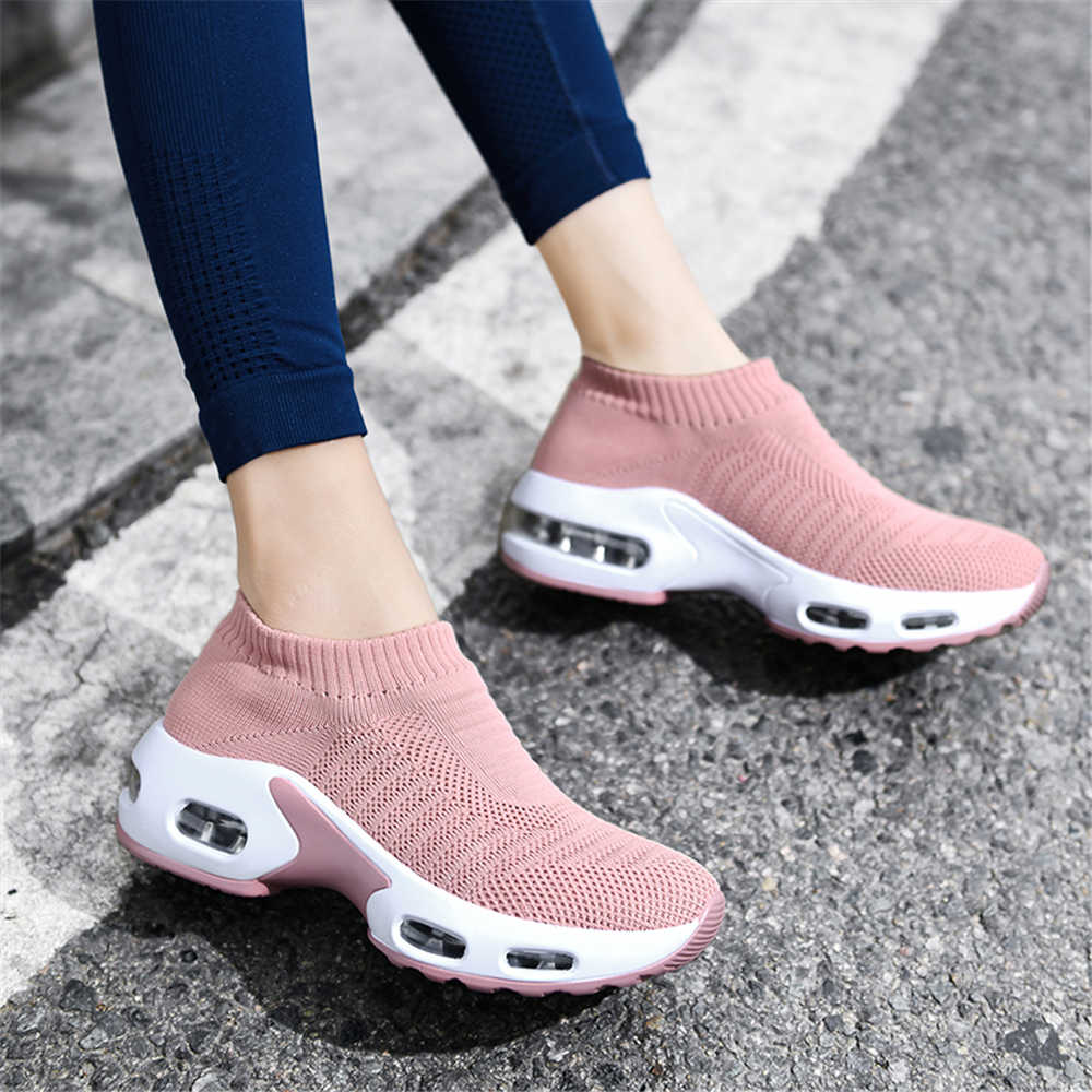 Casual Sneaker Low - Big Size Number 38 Women's Heel