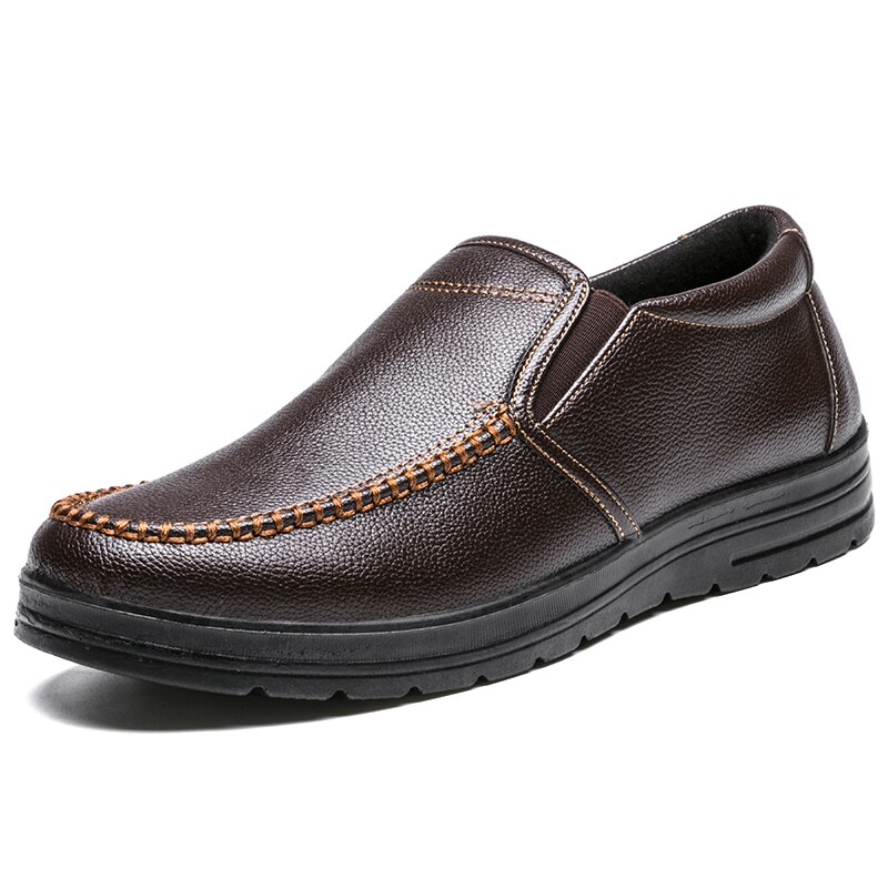 Men Shoes Louboutin - Men's Light Leather Casual Shoes Outdoor