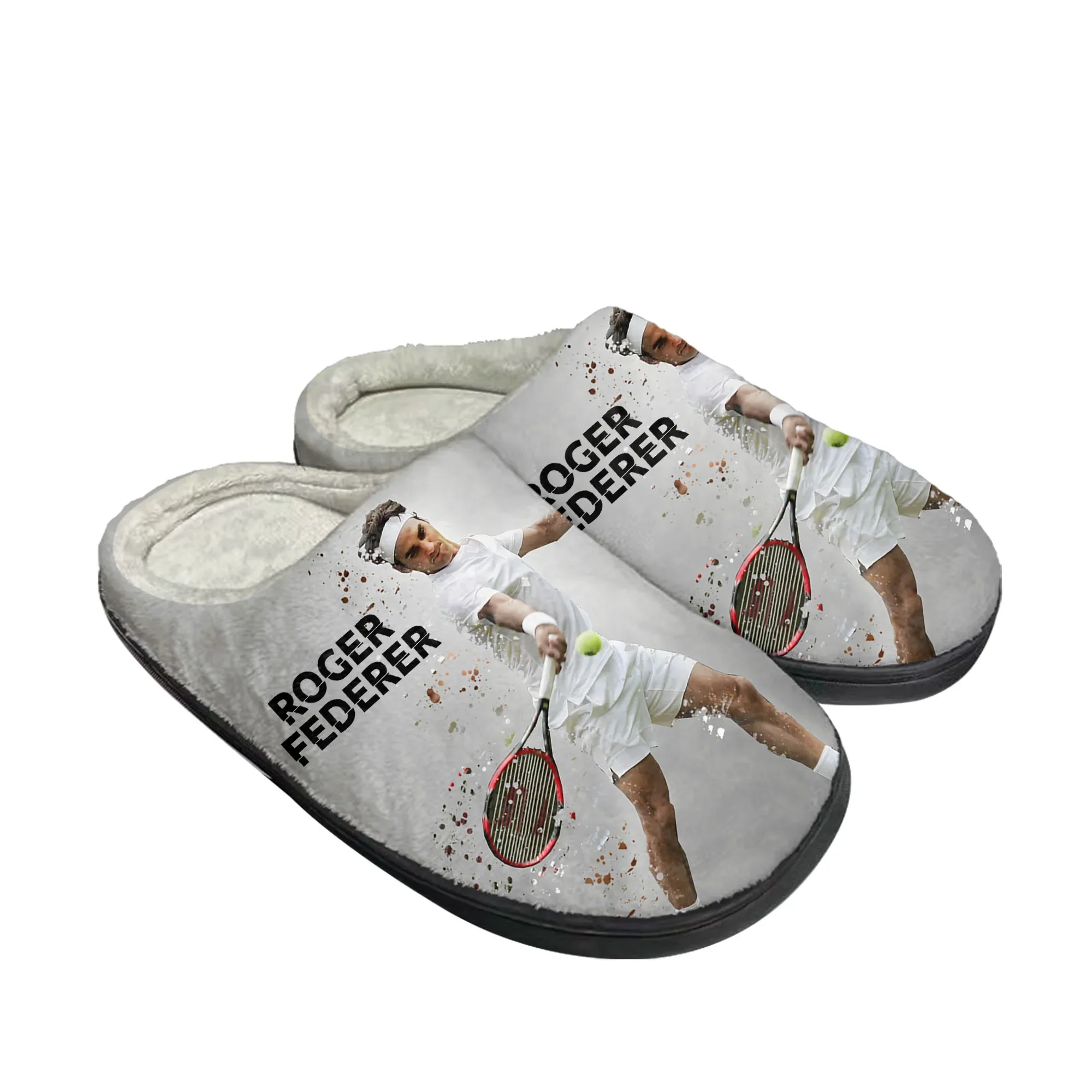 Men'S Shoes Quality - Tennis King Federer Home Cotton Slippers