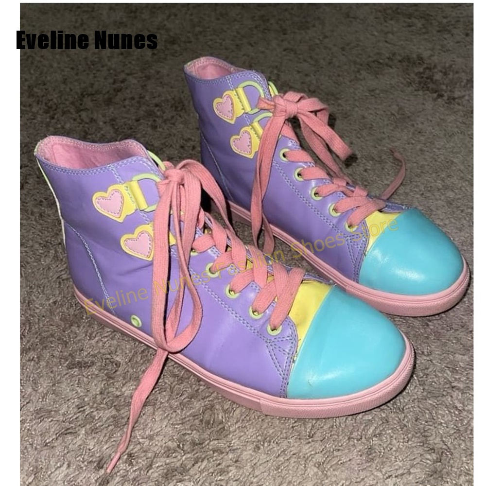 Casual Sneaker Low - Y2K Girl Sweet High Top Sneakers