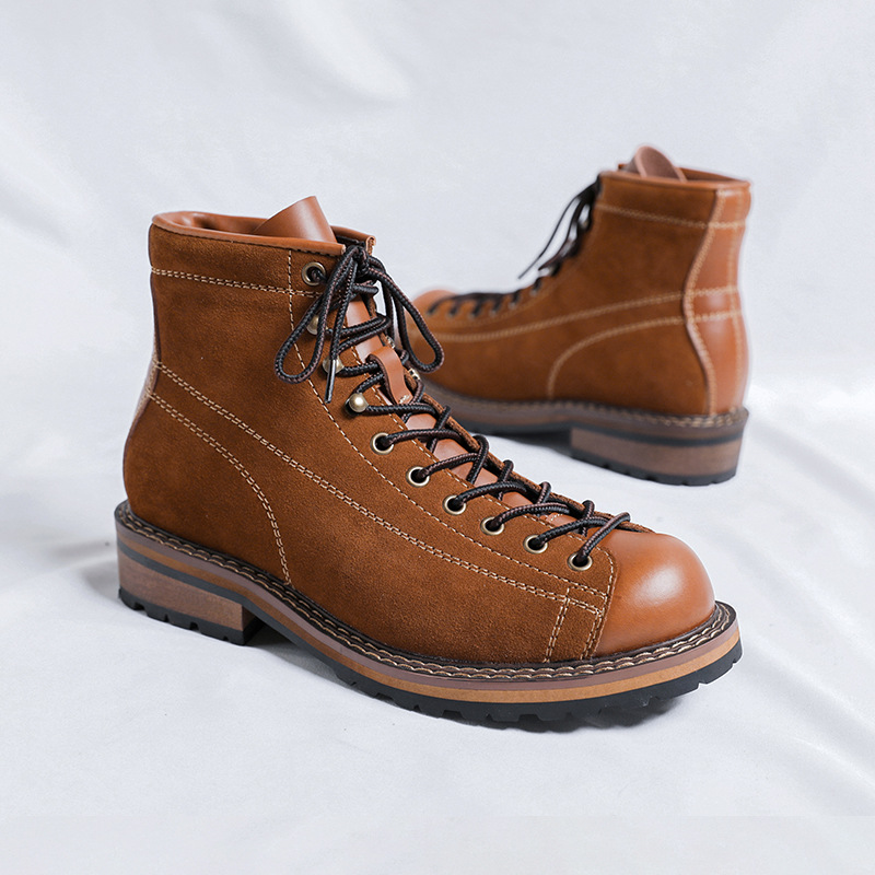 Chelsea Boots Suede - Hiking Shoes Men's Walking Boots British
