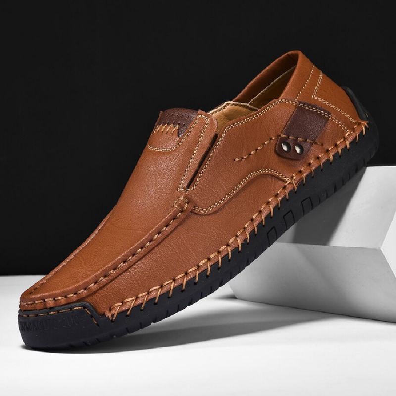 Men'S Shoes Clearance Sale - Roman Men Leather Shoes 2025 Handmade