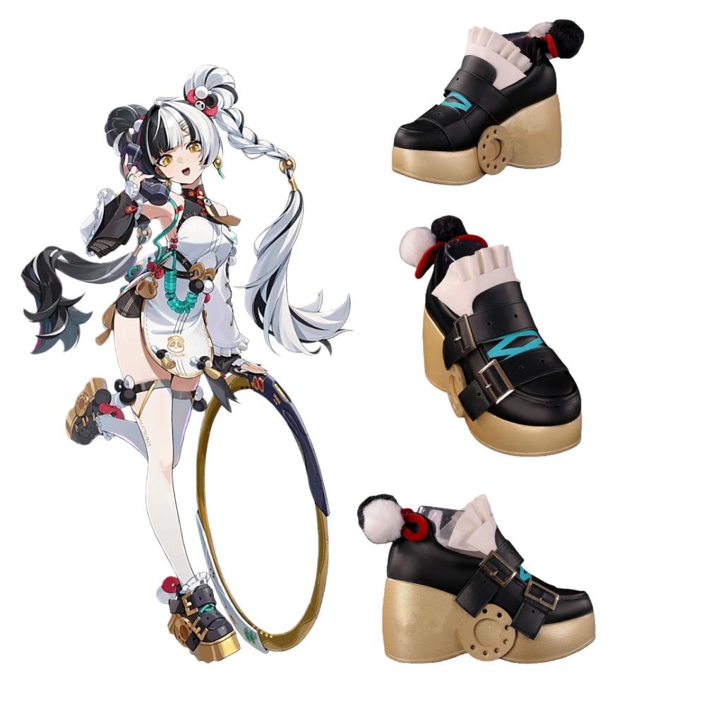 Men'S Shoes Zone - Zenless Zone Zero Dialyn Cosplay Game