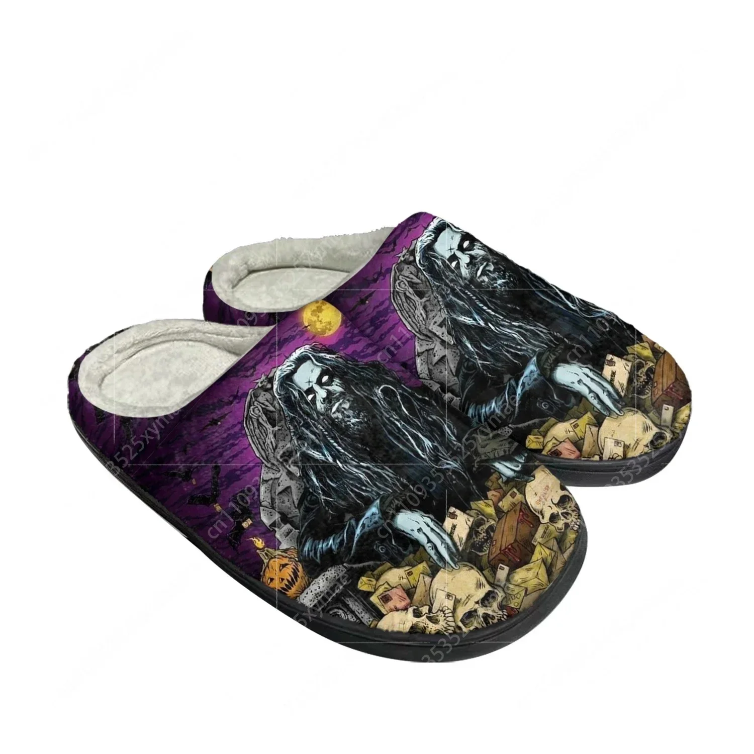 Men'S Shoes Quality - Rob Zombie Home Cotton Slippers High