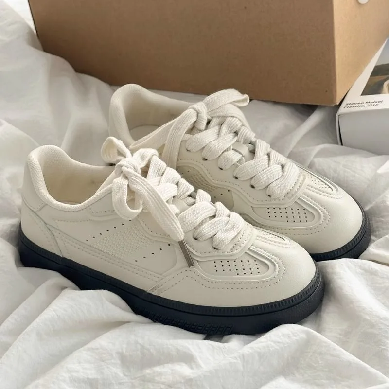 Casual Sneaker Low - Fashion Breathable White Shoes Casual Fitness