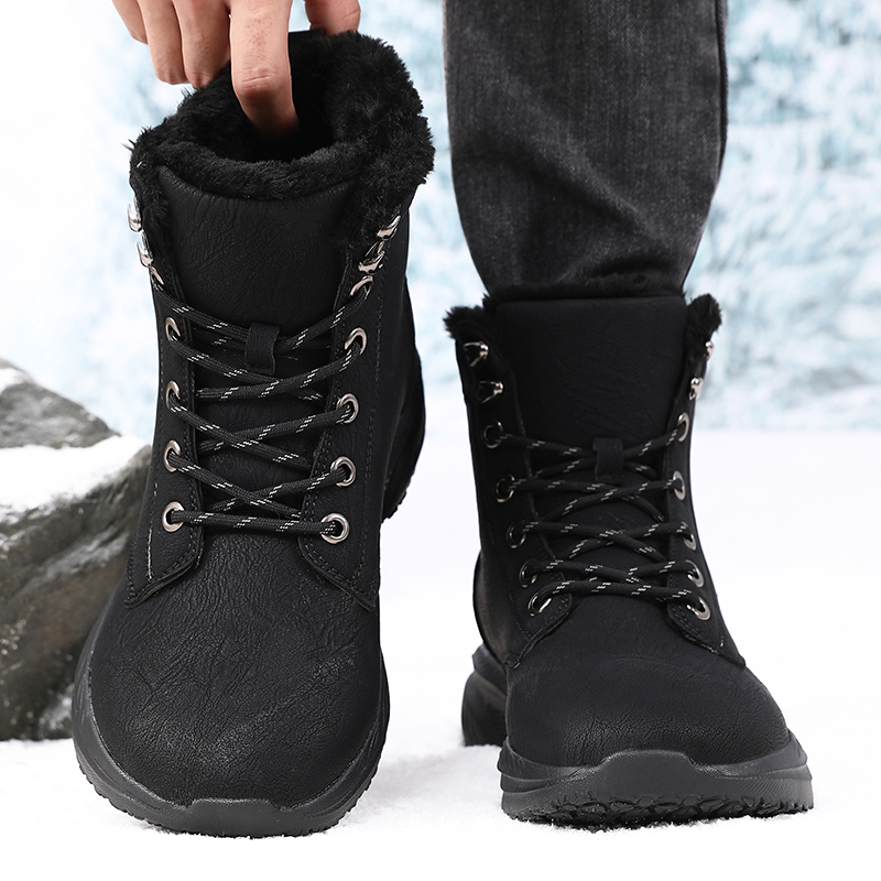 Men Winter Snow Boots for Wate - Men Shoes Running 评论和价格