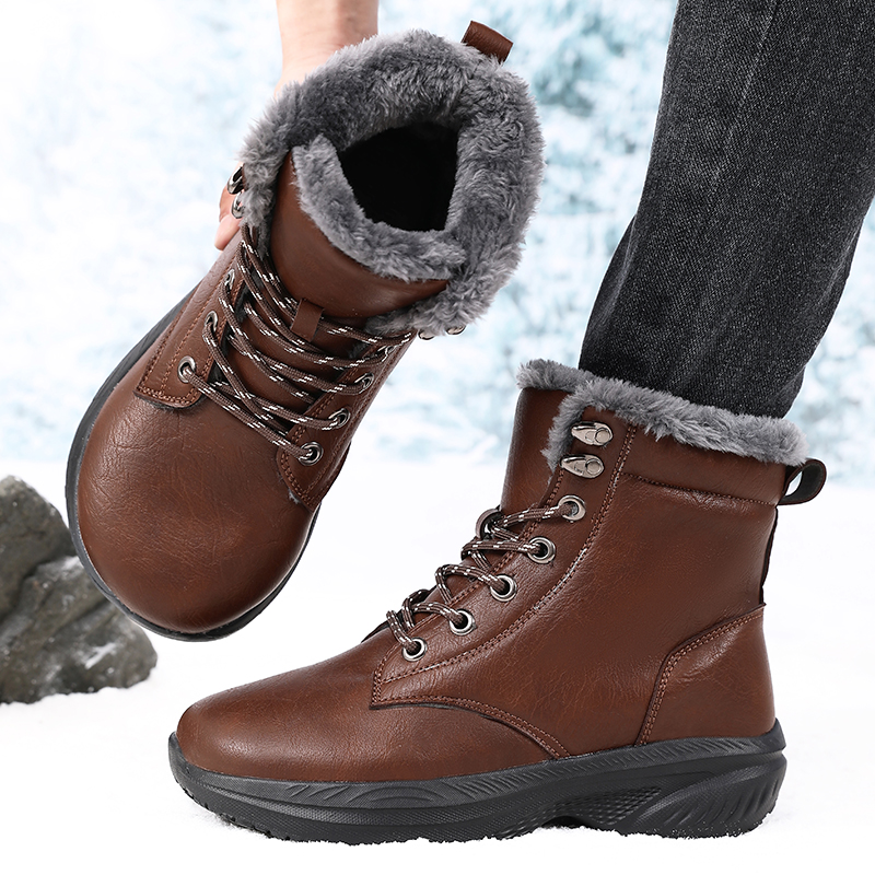 Men Winter Snow Boots for Wate - Men Shoes Running 评论和价格