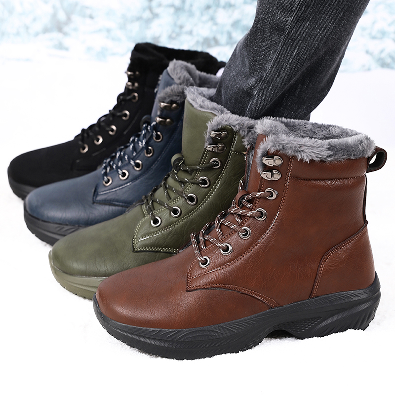 Men Winter Snow Boots for Wate - Men Shoes Running 评论和价格