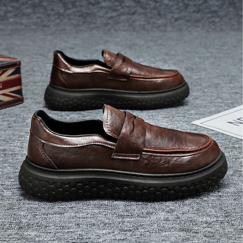 2026 New Men's Loafers Soft Le - Men'S Shoes Business Casual 评论和价格