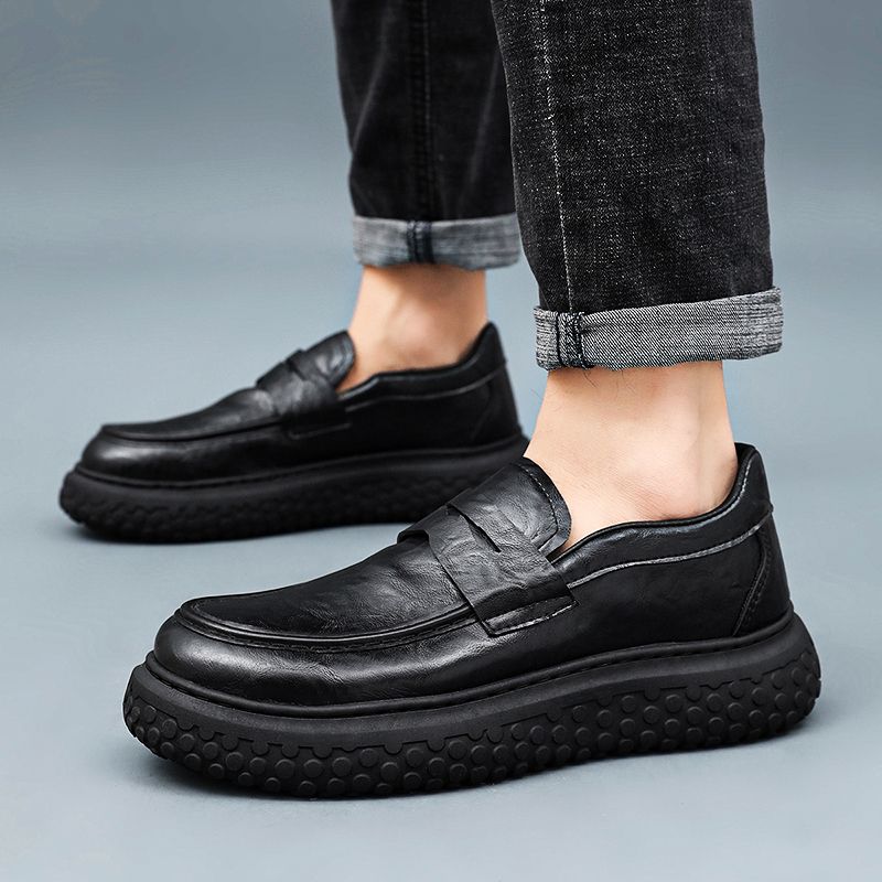 2026 New Men's Loafers Soft Le - Men'S Shoes Business Casual 评论和价格