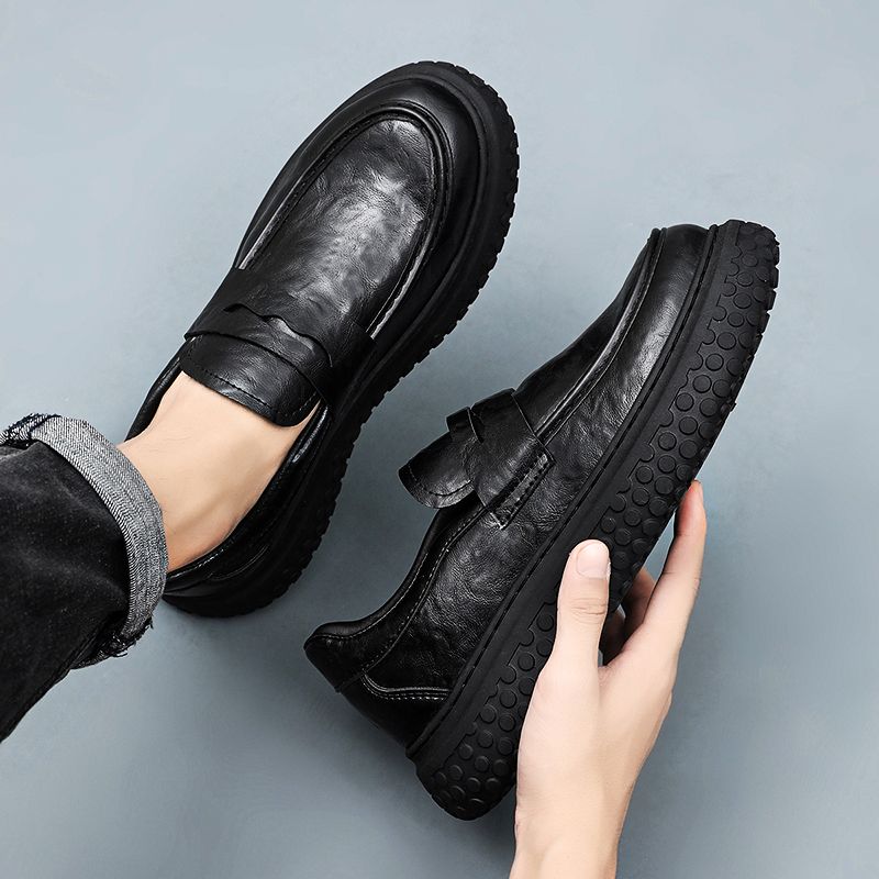 2026 New Men's Loafers Soft Le - Men'S Shoes Business Casual 评论和价格