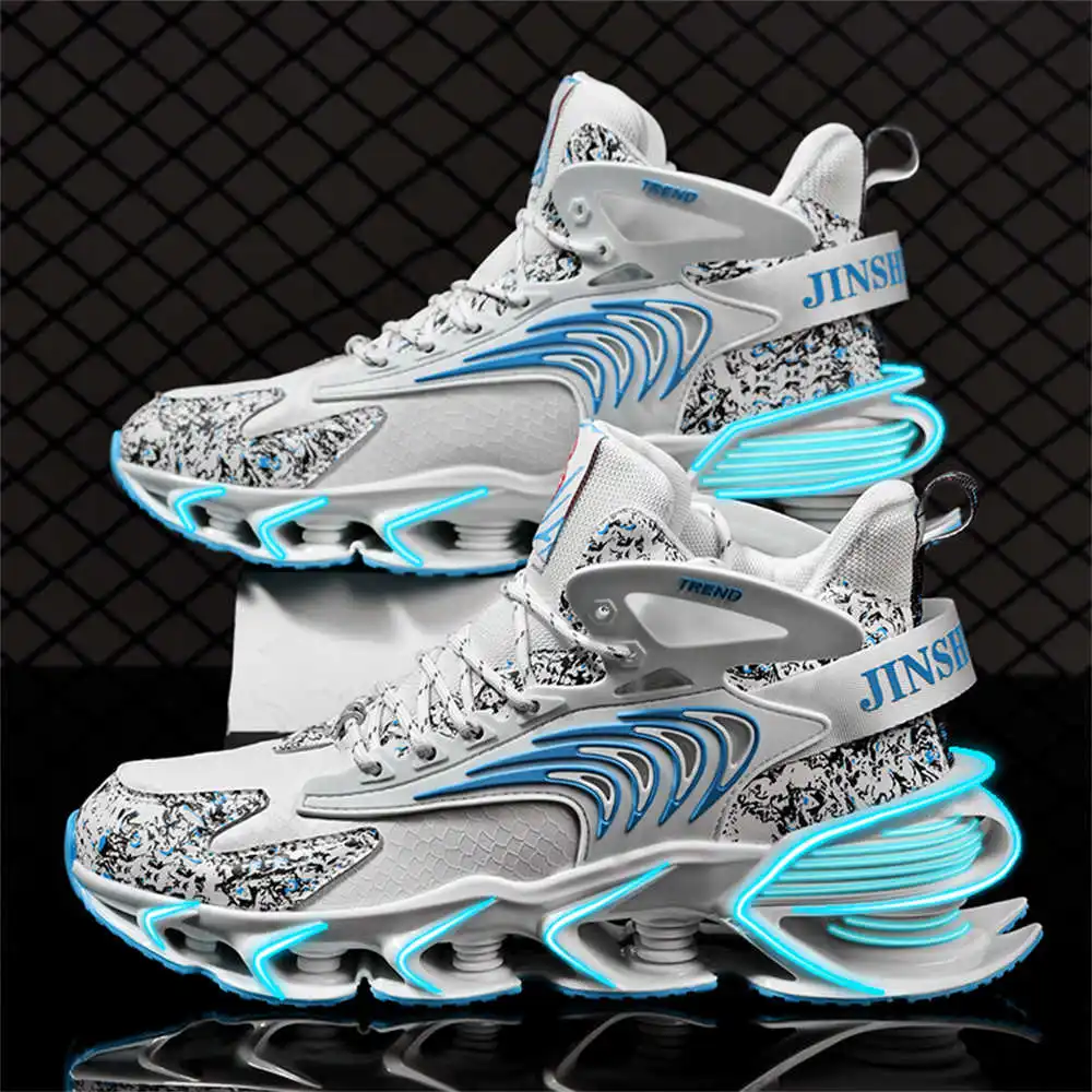 Non-slip Mid Child Running Sne - Men Shoes White Colour 评论和价格