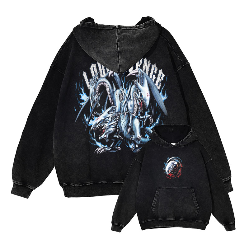 Yu Gi Oh Hoodies Blue Eyes Dra - Men'S Shoes Xl 评论和价格