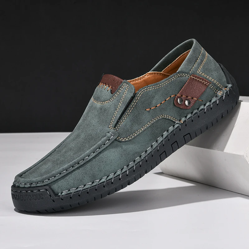 Spring Handmade Men Shoes Casu - Men'S Shoes Clearance Sale 评论和价格