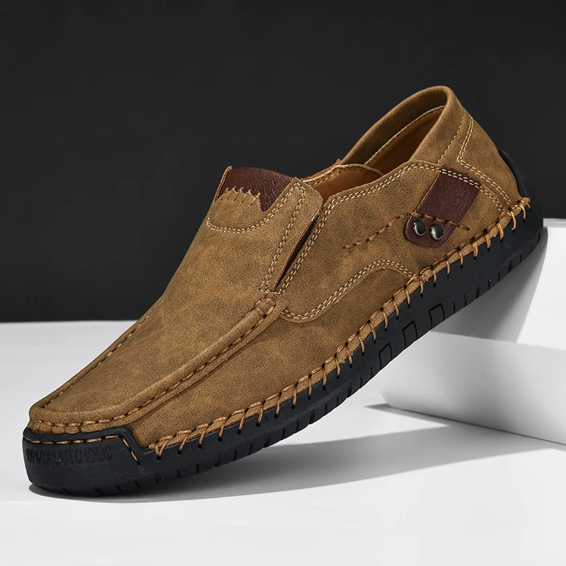 Spring Handmade Men Shoes Casu - Men'S Shoes Clearance Sale 评论和价格