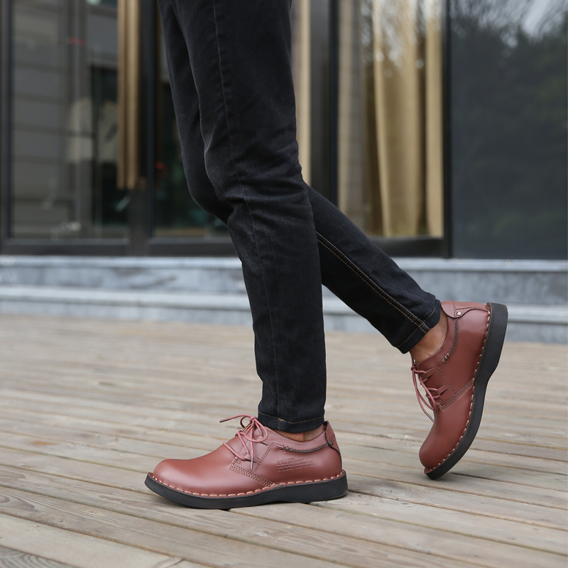 STRONGSHEN Men's Genuine Leath - Men Shoes Louboutin 评论和价格