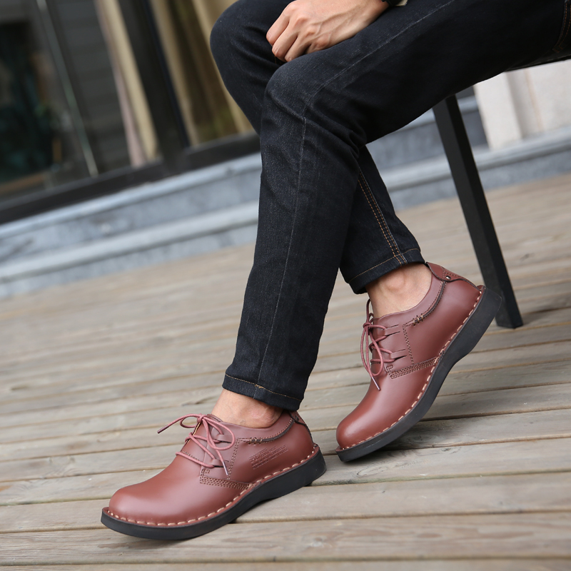 STRONGSHEN Men's Genuine Leath - Men Shoes Louboutin 评论和价格