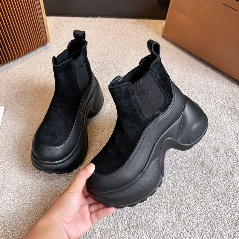 Ankle Boots for Women's Flats  - Chelsea Boots Suede 评论和价格