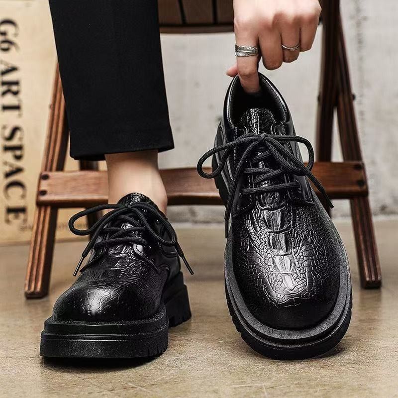 Men's British Style Loafers He - Men'S Shoes Business Casual 评论和价格