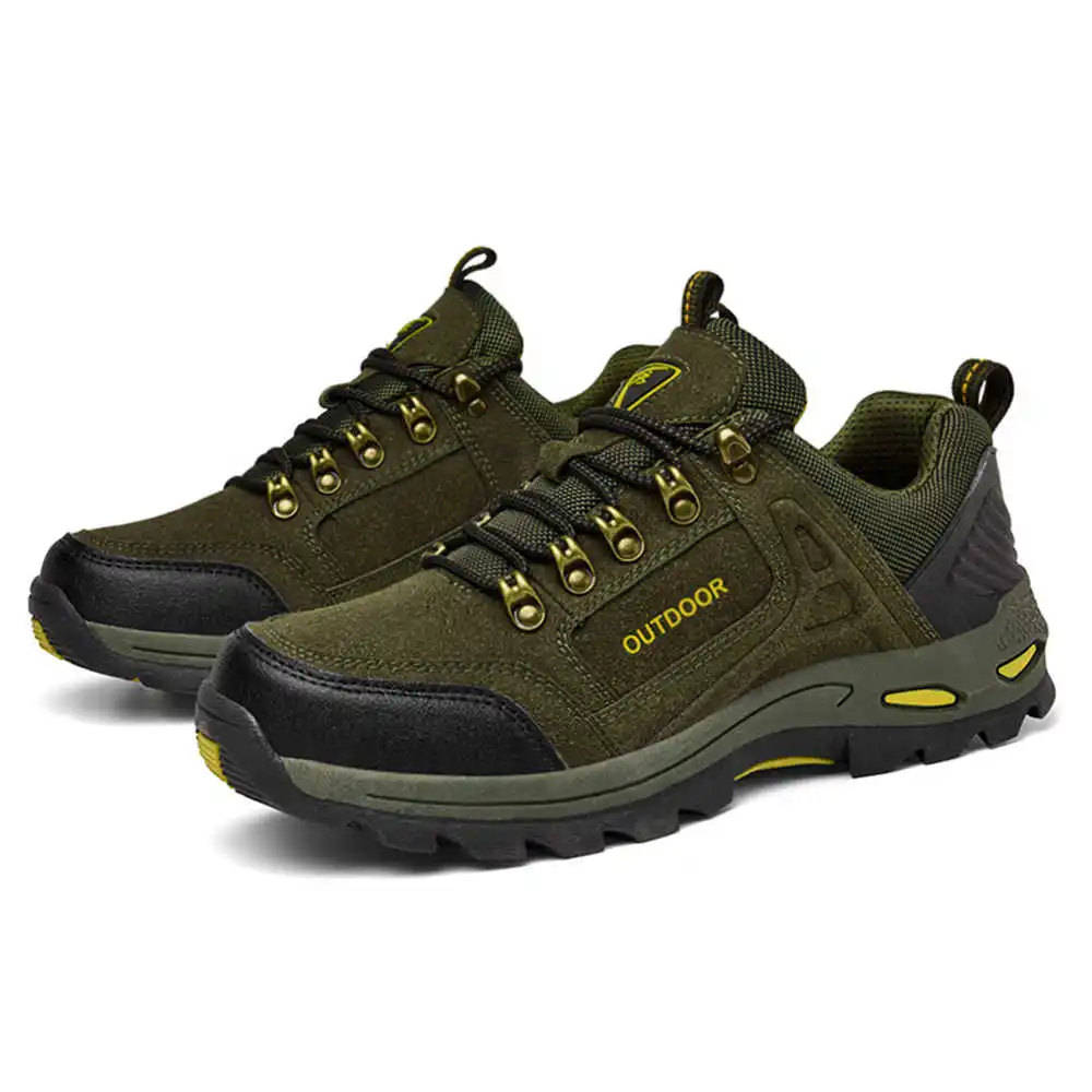 Non-slip Lace Up Hiking Tennis - Men'S Shoes Good For Wide Feet 评论和价格