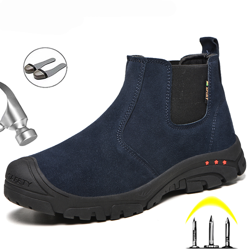 Work & Safety Boots Indestruct - Chelsea Boots Suede 评论和价格