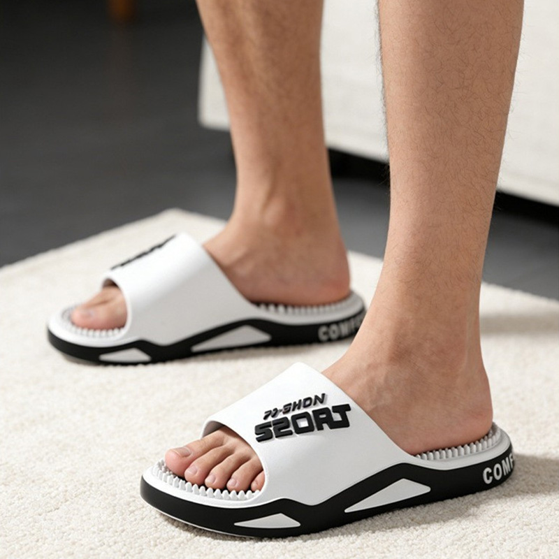 New Men Slippers Massage Slipp - Men'S Shoes Daily Use 评论和价格