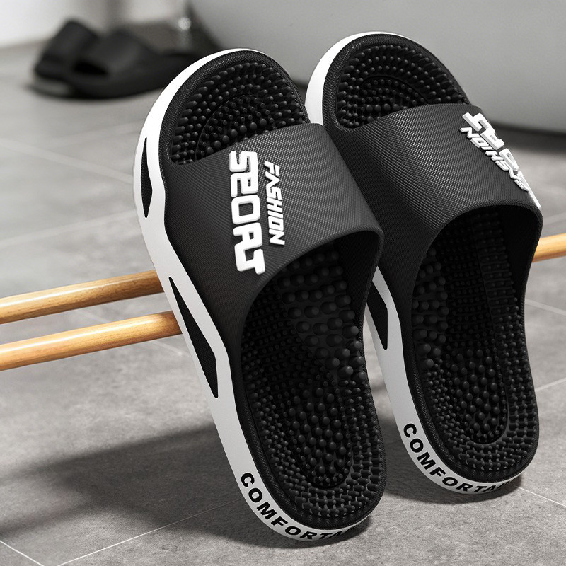 New Men Slippers Massage Slipp - Men'S Shoes Daily Use 评论和价格