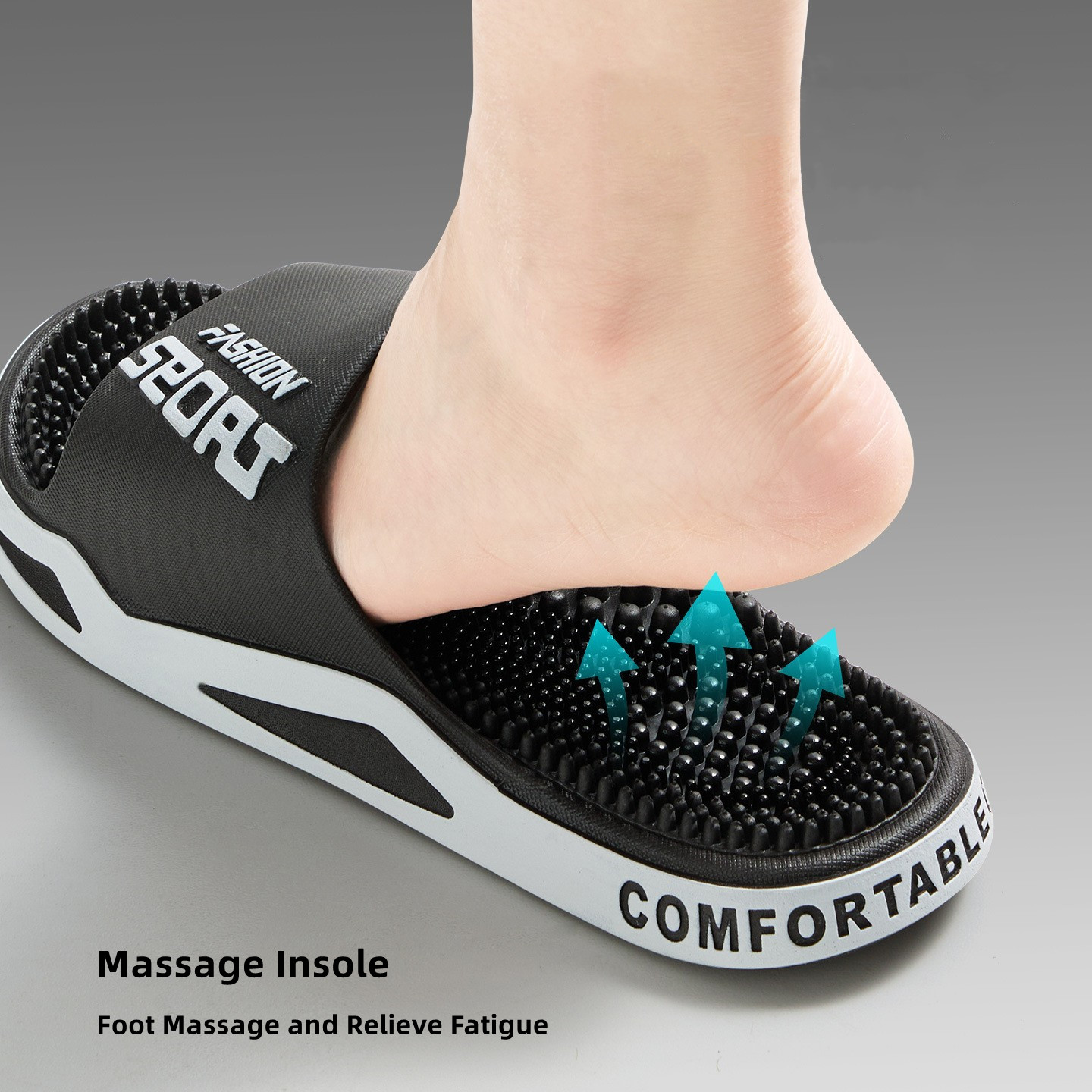 New Men Slippers Massage Slipp - Men'S Shoes Daily Use 评论和价格