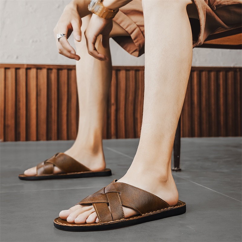 Genuine Leather Men Casual San - Men'S Shoes Business Casual 评论和价格