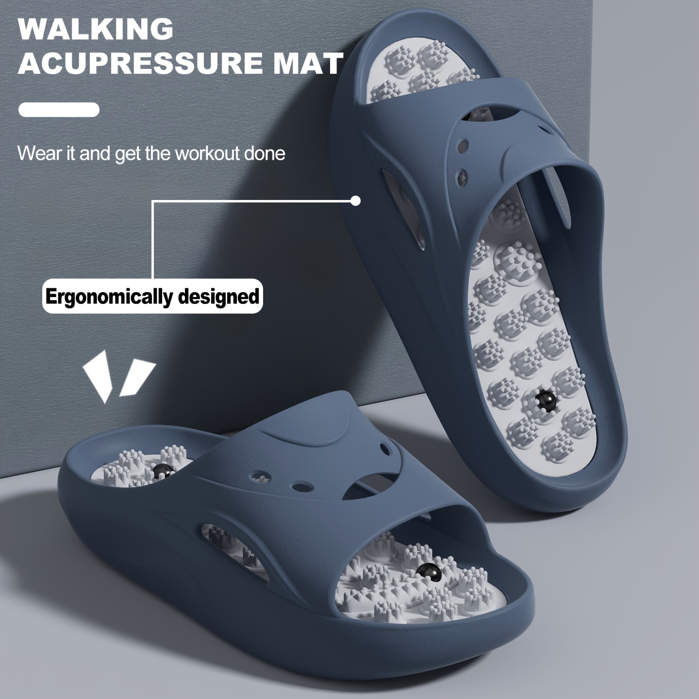 Women Men EVA Massage Slippers - Men'S Shoes Cloud 评论和价格