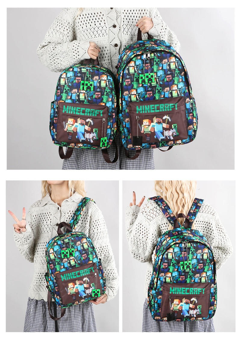 In Stock Minecraft Backpack Gr - Men Shoes China 评论和价格