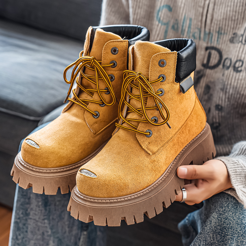 Classic High Top Boots Outdoor - Men'S Shoes Business Casual 评论和价格