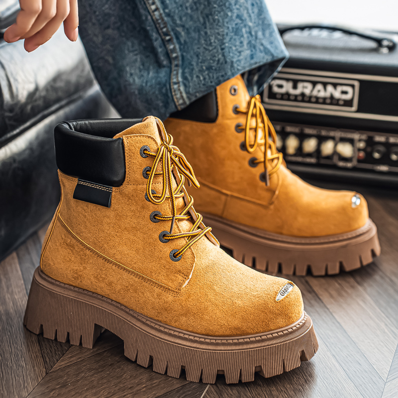 Classic High Top Boots Outdoor - Men'S Shoes Business Casual 评论和价格