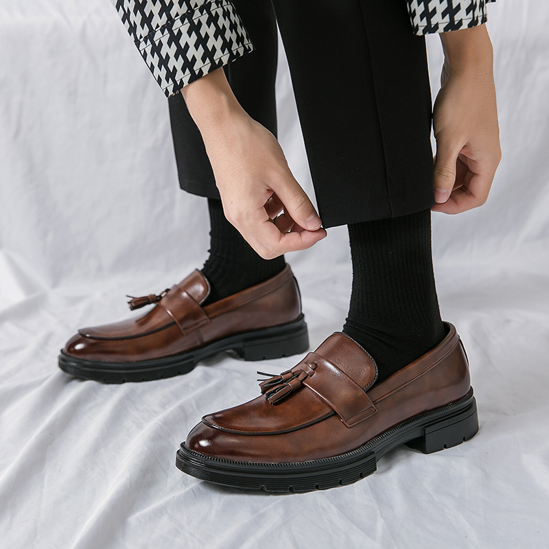High Quality Men Leather Forma - Men'S Shoes Drivers 评论和价格