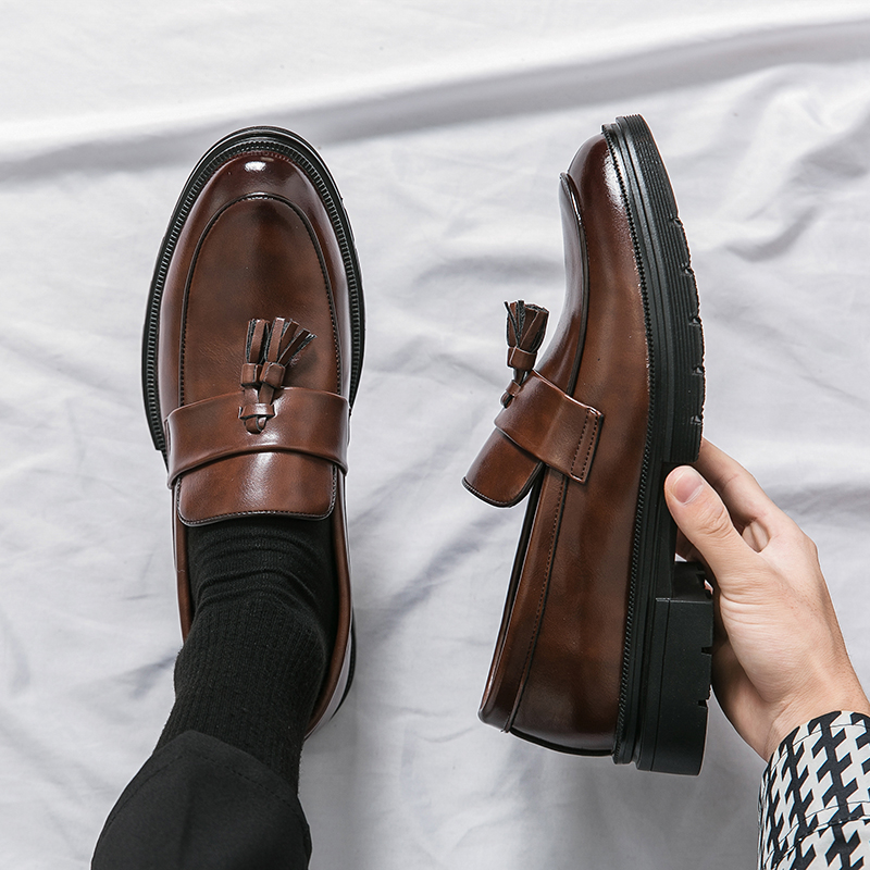 High Quality Men Leather Forma - Men'S Shoes Drivers 评论和价格