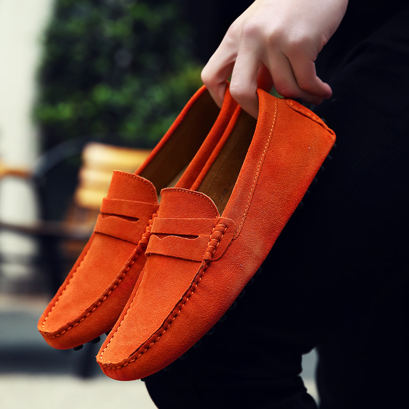 Men Spring  Autumn Bean Shoe F - Men'S Shoes Drivers 评论和价格