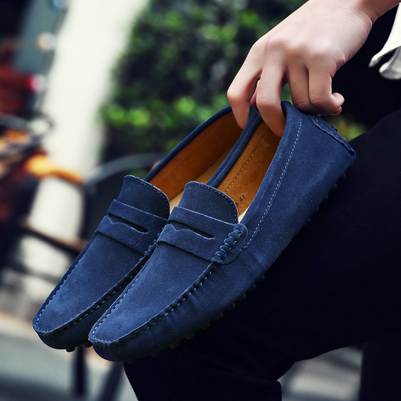 Men Spring  Autumn Bean Shoe F - Men'S Shoes Drivers 评论和价格