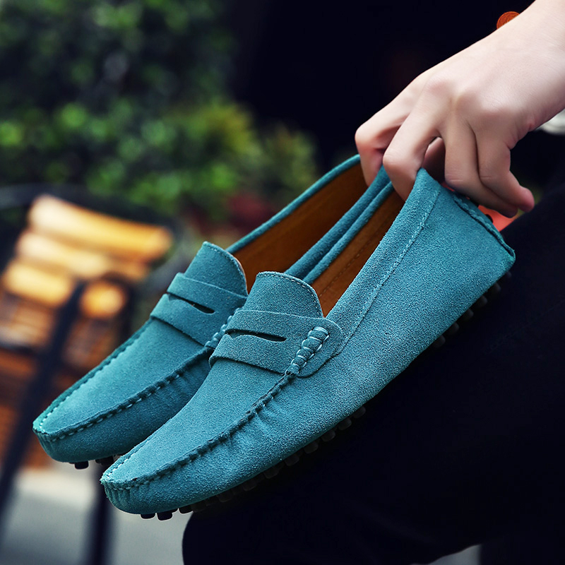 Men Spring  Autumn Bean Shoe F - Men'S Shoes Drivers 评论和价格
