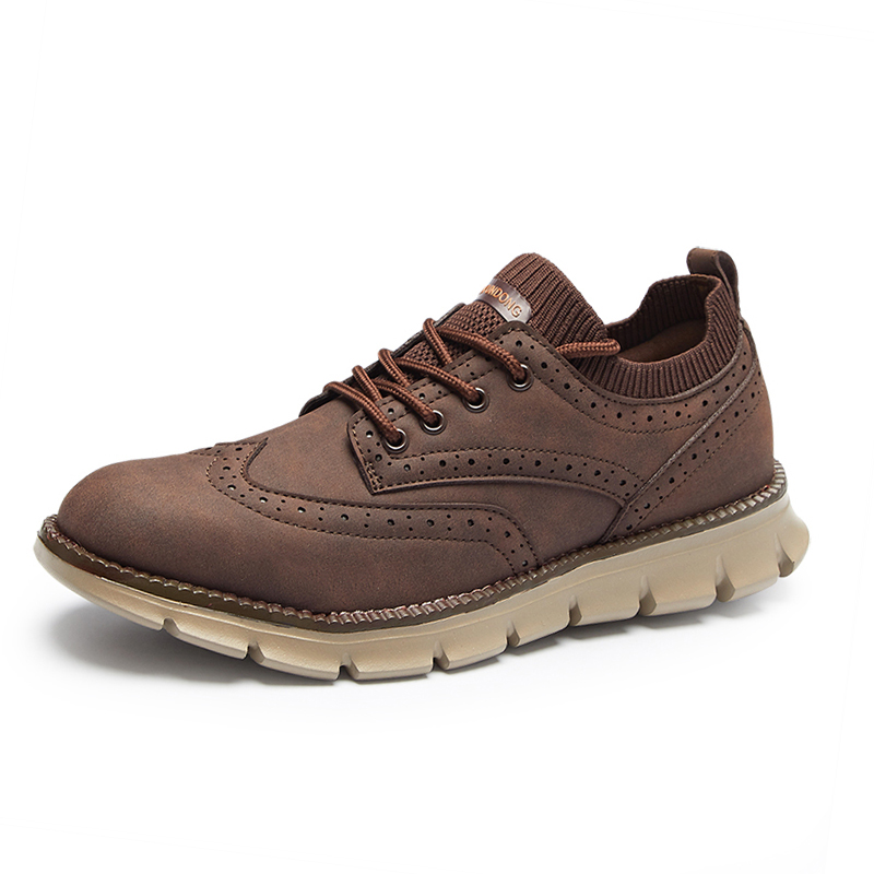 Spring Autumn Mens Brogues Lea - Men'S Shoes Clearance Sale 评论和价格