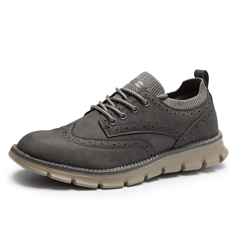 Spring Autumn Mens Brogues Lea - Men'S Shoes Clearance Sale 评论和价格