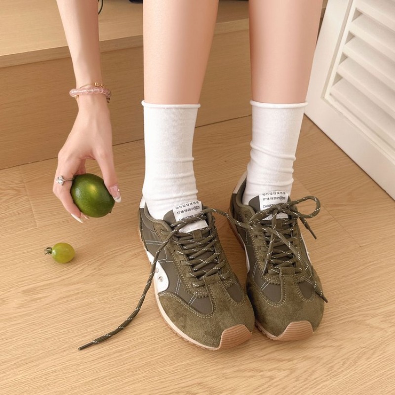 Retro Color Block Sneakers Wom - Casual Sneaker Low 评论和价格