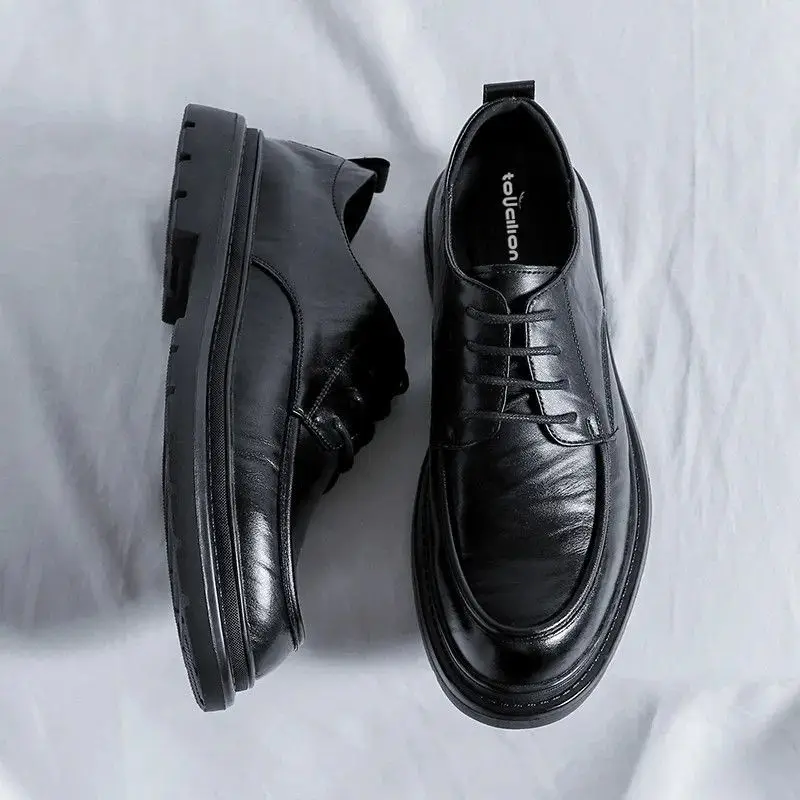 Lace Up Round Toe Men's Leathe - Men'S Shoes Clearance Sale 评论和价格