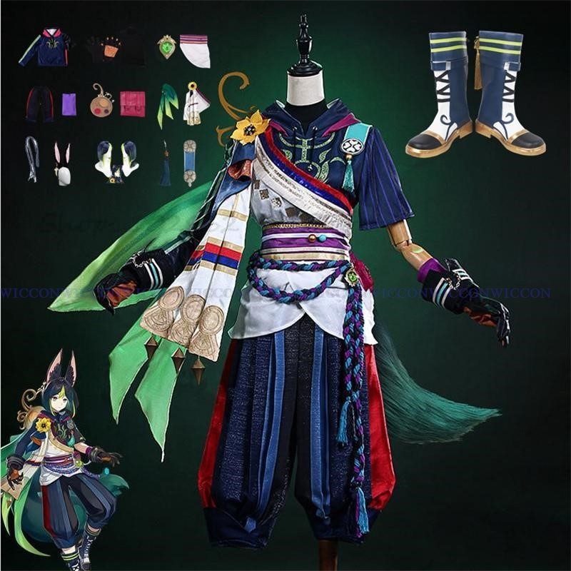 Game Impact Tighnari Cosplay C - Men Shoes China 评论和价格