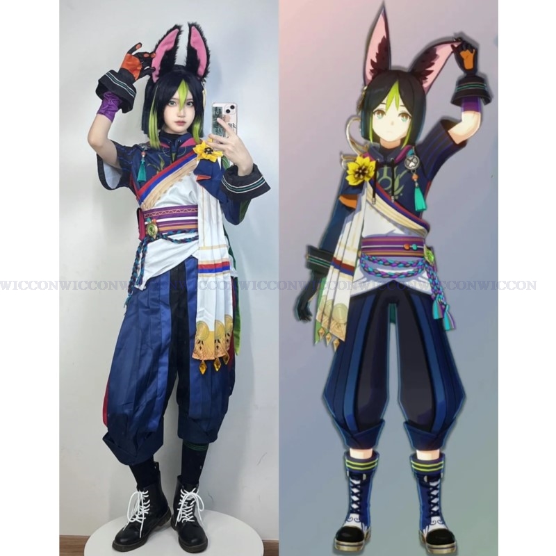 Game Impact Tighnari Cosplay C - Men Shoes China 评论和价格