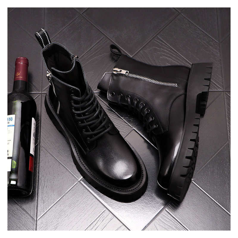 Men Luxury Fashion Genuine Lea - Chelsea Boots Suede 评论和价格
