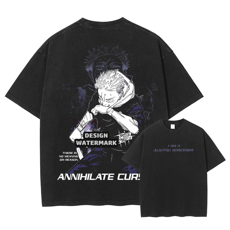 Anime JJK Gojo Saturo T Shirts - Men'S Shoes Xl 评论和价格