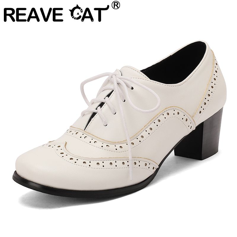 REAVE CAT Brown Women Pumps Ro - Men'S Shoes Size 42 In Us 评论和价格
