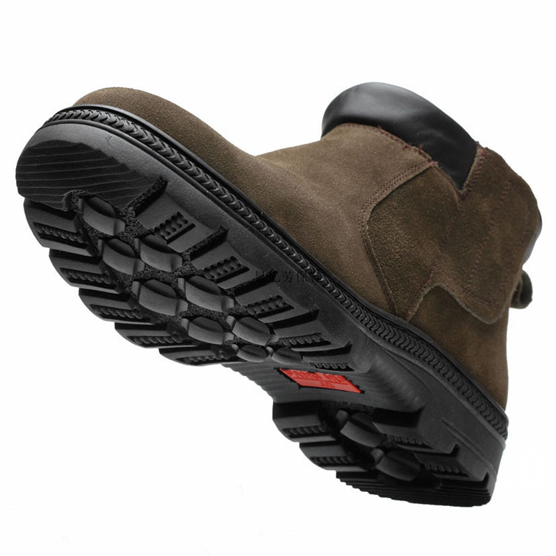 men casual safety boots cow su - Chelsea Boots Suede 评论和价格