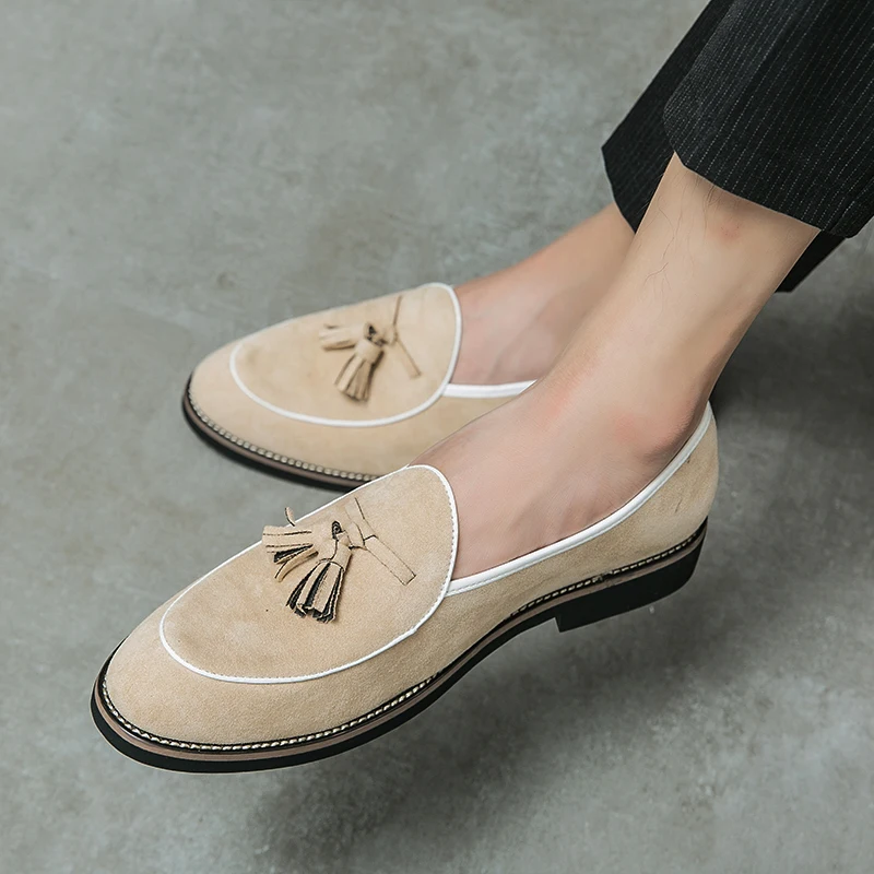 Italian Luxury Brand Suede Men - Men Shoes Louboutin 评论和价格