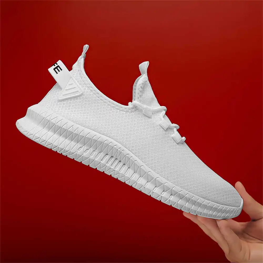 Demi-season Mesh Tenni Man Run - Men Shoes White Colour 评论和价格